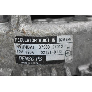 Δυναμό Kia Sportage - Tucson 2.0 CRD 140PS D4EA 2004-2009 37300-27012 120A
