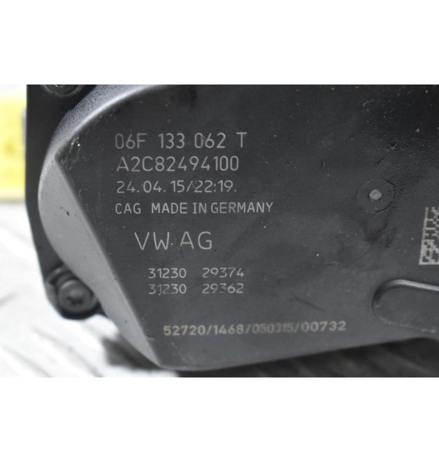 Πεταλούδα Γκαζιου A/C Audi A5 A4 Q5 A6 A8 1.8 / 2.0 TFSI CJE 2010-2015 (Γνήσια) 06F133062T A2C82494100 (Seat Volkswagen Skoda)