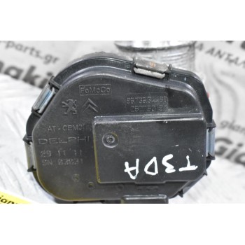 Πεταλούδα Γκαζιού Ford Focus / C- Max T3DA (T3DB) 1.6Tdci 2005-2019 9673534480 (Peugeot / Citroen)