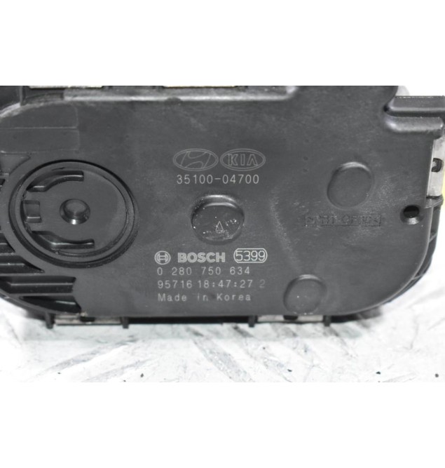 Πεταλούδα Γκαζιού Kia Picanto - Hyundai I20 1.2 G4LA 2017-2023 35100-04700 0280750634 (Γνήσια)