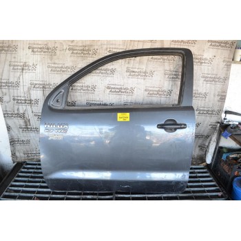 Πόρτα Εμπρός Αριστερη Toyota Hilux KUN25 2005-2015 (Χωρίς Καθρέφτη) (Μιαμιση)
