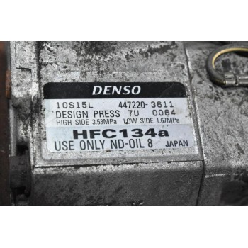 Κομπρεσέρ Aircondition - A/C Κλιματισμός Toyota Corolla - Celica 2ZZ 2000-2007 DENSO 447220-3611
