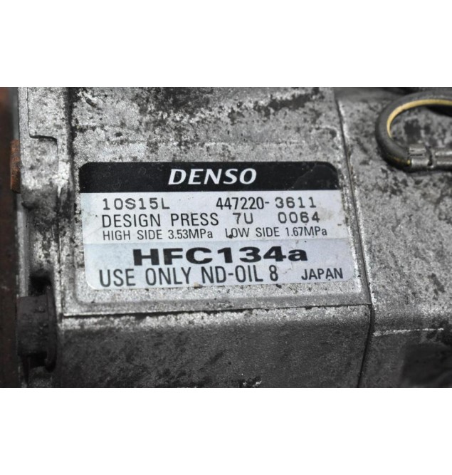 Κομπρεσέρ Aircondition - A/C Κλιματισμός Toyota Corolla - Celica 2ZZ 2000-2007 DENSO 447220-3611