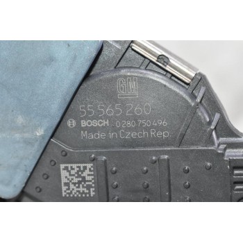 Πεταλούδα Γκαζιού Opel Astra J 1.6 Turbo A16LET 2009-2015 BOSCH 55565260 0280750496 (Γνήσια)