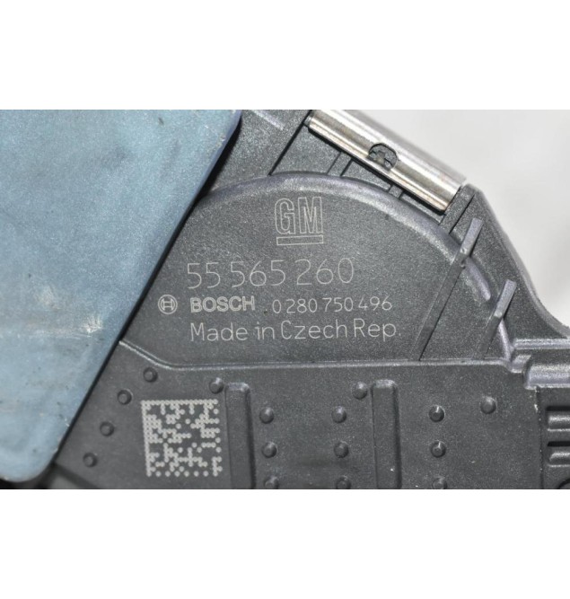 Πεταλούδα Γκαζιού Opel Astra J 1.6 Turbo A16LET 2009-2015 BOSCH 55565260 0280750496 (Γνήσια)