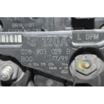 Δυναμό Volkswagen Passat / Bora TDI 1998-2012 028903029B 0124515026 (Seat Audi Skoda)
