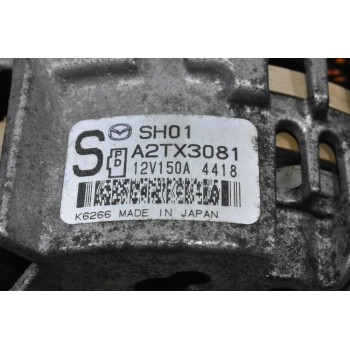 Δυναμό Mazda CX-5 / 6 2.2 Diesel SH 2012-2020 A2TX3081 150A (Γνήσιο)