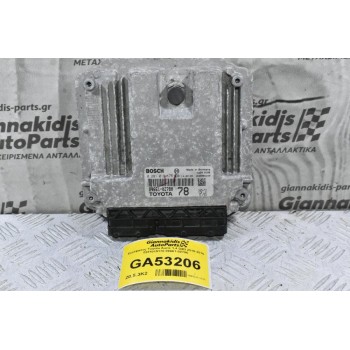 Εγκέφαλος Toyota Auris 1.4 D4D 2010-2016 0281019178 89661-0Z780