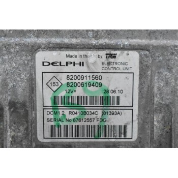 Εγκέφαλος Renault Clio - Megane - Kangoo - Scenic 1.5 2010-2022 8200911560 8200619409 (Modus)