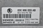 Εγκέφαλος Skoda Fabia 2001-2010 SIEMENS 03E906033AB 5WP4422302 5WP44223