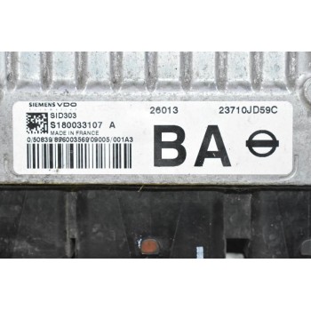 Εγκέφαλος Nissan Qashqai 2006-2015 SIEMENS SID303 S180033107 A 23710-JD59C