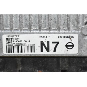 Εγκέφαλος Nissan Qashqai 2006-2015 SIEMENS SID303 S180033106 A 23710-JD58C