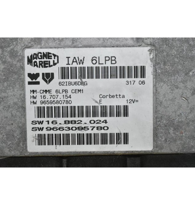 Εγκέφαλος Citroen C5 / Peugeot 407 2005-2012 9663095780 9659580780