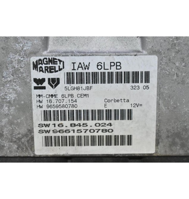 Εγκέφαλος Citroen C5 / Peugeot 407 2005-2012 9663095780 9659580780