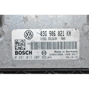 Εγκέφαλος Volkswagen Golf 1.9 TDI 2004-2013 03G906021KH 0281013226 1039S16960 EDC16U34 (Seat / Audi / Skoda)