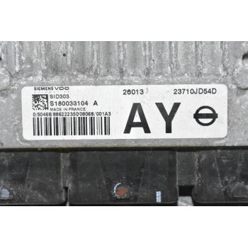 Εγκέφαλος Nissan Qashqai 2006-2020 23710-JD54D S180033104 A SID303