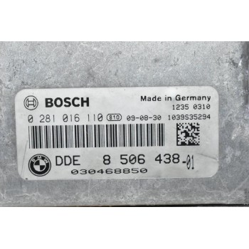 Εγκέφαλος Bmw E90 E87 2.0 2003-2012 DDE 8506438-01 0281016110 1039S35294
