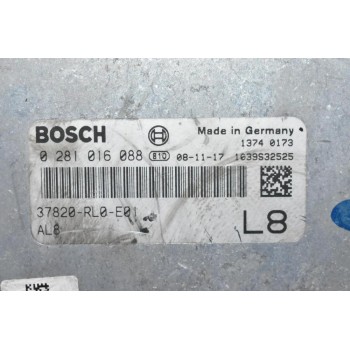 Εγκέφαλος Honda Accord 2.2 2007-2015 37820-RL0-E01 0281016088