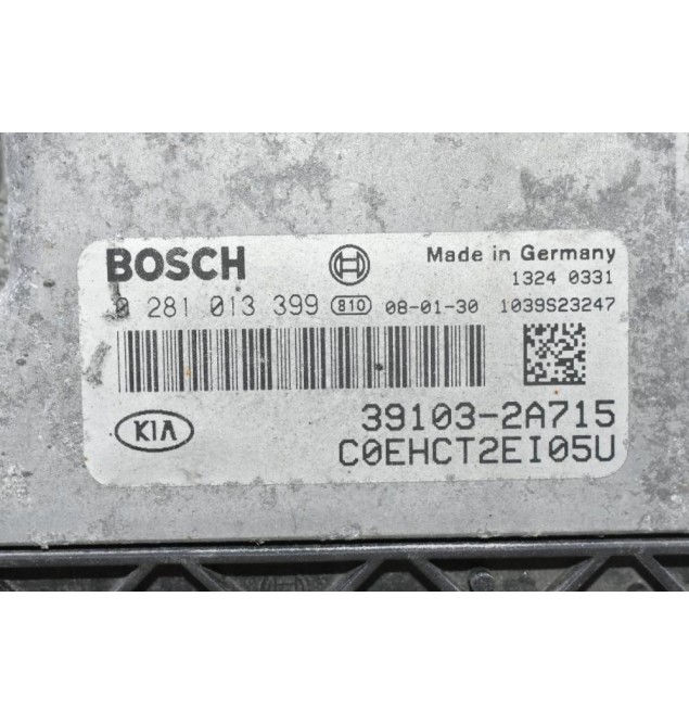 Εγκέφαλος Kia Ceed 1.6 CRDI 2006-2012 0281013399 39103-2A715 1039S23247