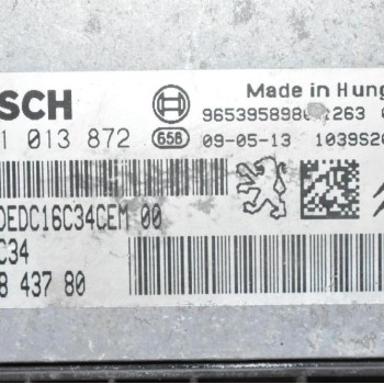 Εγκέφαλος Citroen Berlingo - Pegeuot Partner 1.6 HDI 9H03 2015-2018 0281013872 9664843780 1039S20163 9653958980