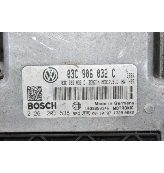 Εγκέφαλος Κινητήρα Volkswagen Golf / Touran 1.4 TSI 2006-2012 03C906032C 0261201538 17.5.1 1039S28346