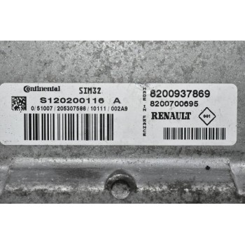 Εγκέφαλος Renault Clio / Twingo 2007-2014 8200937869 8200700695 S120200116A