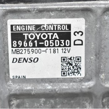 Εγκέφαλος Toyota Avensis 2.0 D4D 2008-2013 89661-05D30 MB275900-0181