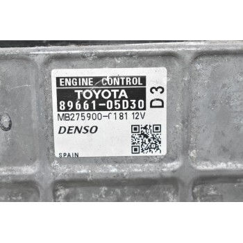 Εγκέφαλος Toyota Avensis 2.0 D4D 2008-2013 89661-05D30 MB275900-0181
