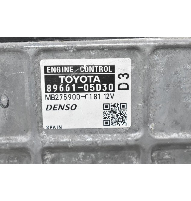 Εγκέφαλος Toyota Avensis 2.0 D4D 2008-2013 89661-05D30 MB275900-0181