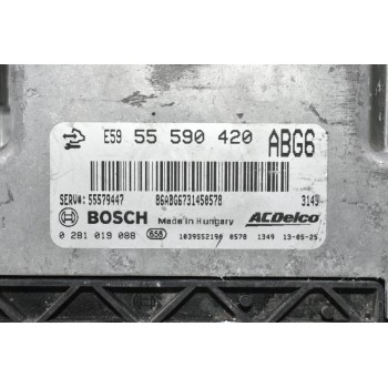 Εγκέφαλος Opel Insignia / Astra 2008-2018 55590420 55579447 0281019088 1039S52190