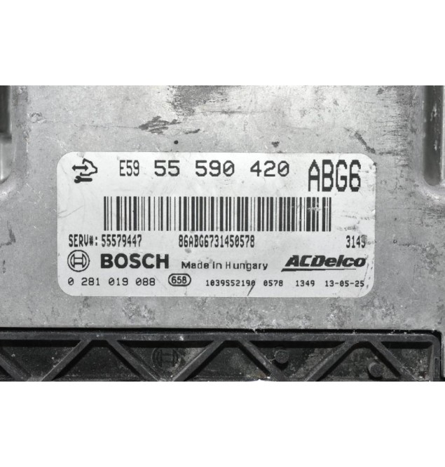 Εγκέφαλος Opel Insignia / Astra 2008-2018 55590420 55579447 0281019088 1039S52190