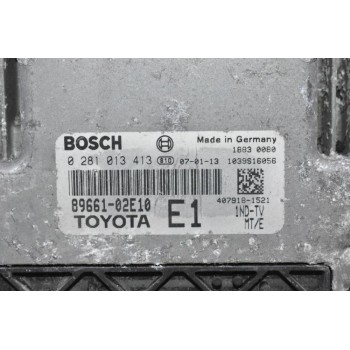 Εγκέφαλος Toyota Corolla - Auris 1.4D D4D 2005-2010 89661-02E10 0281013413 1039S16056