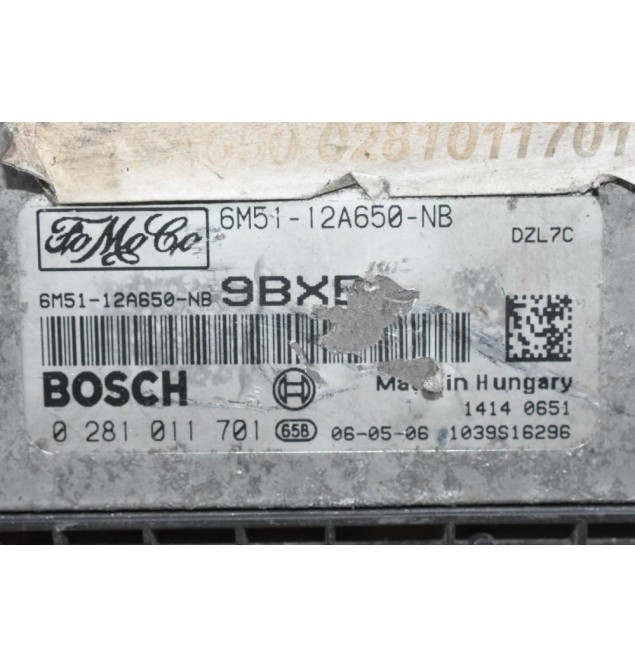 Εγκέφαλος Ford Focus 2003-2010 6M51-12A650-NB 0281011701 1039S16296