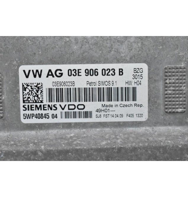 Εγκέφαλος Volkswagen Polo 1.2 2000-2012 SIEMENS 03E906023B 5WP40845 (Skoda Fabia / Seat Ibiza)