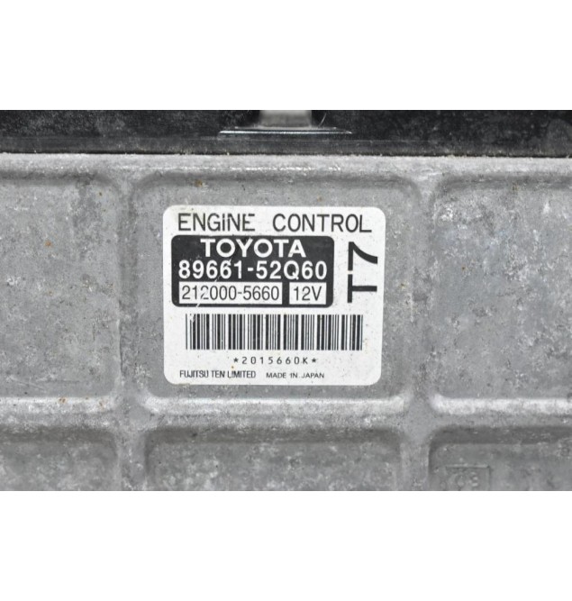 Εγκέφαλος Toyota Yaris 2005-2015 89661-52Q60 212000-5660