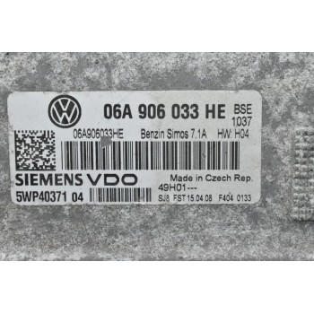 Εγκέφαλος Volkswagen Caddy 1.6 2000-2012 06A906033HE 5WP40371 SIEMENS (Audi Skoda Seat)