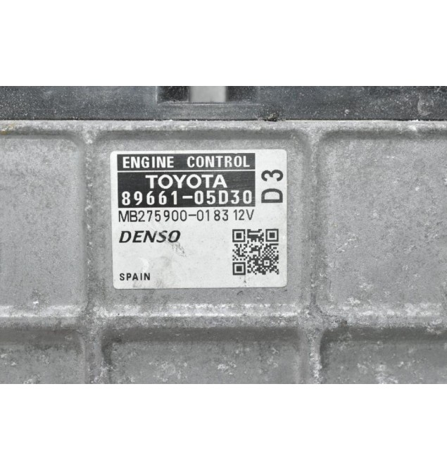 Εγκέφαλος Toyota Avensis 2.0 D4D 2008-2013 89661-05D30 MB275900-0183