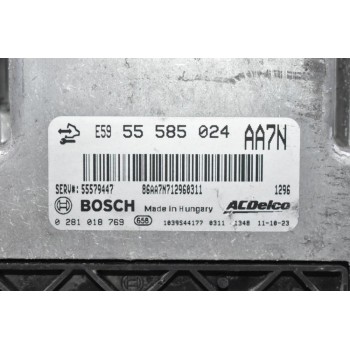 Εγκέφαλος Opel Insignia / Zafira 2.0 CDTI 2008-2018 55585024 0281018769 55579447 1039S44177