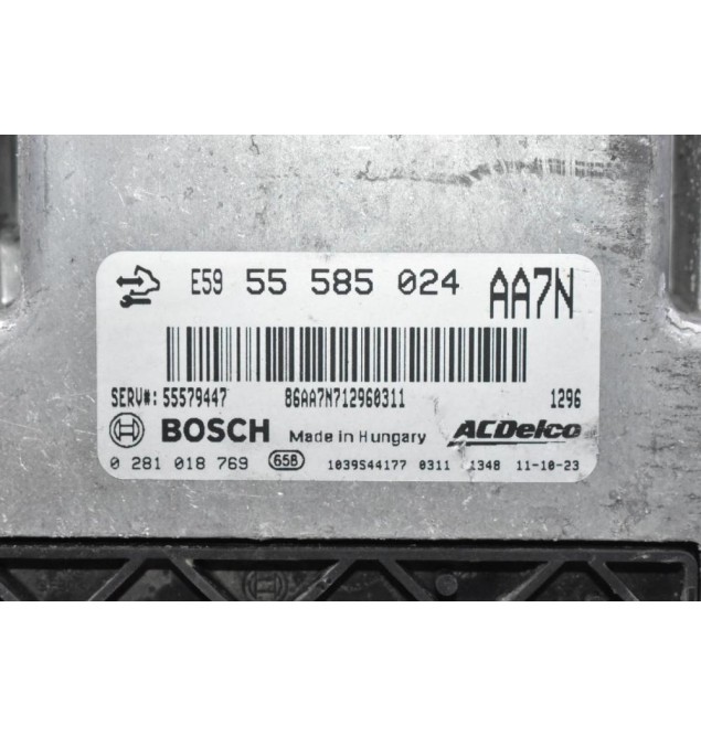 Εγκέφαλος Opel Insignia / Zafira 2.0 CDTI 2008-2018 55585024 0281018769 55579447 1039S44177
