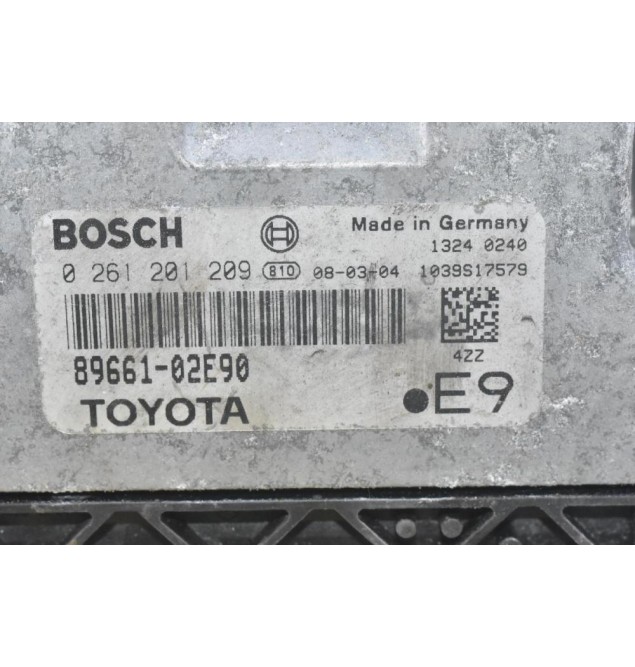 Εγκέφαλος Toyota Corolla - Auris 1.4D D4D 2005-2010 89661-02E90 0261201209 1039S17579