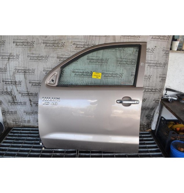 Πόρτα Εμπρός Αριστερή 4Πορτο Toyota Hilux KUN25 2005-2015 (Χωρίς Καθρέφτη)