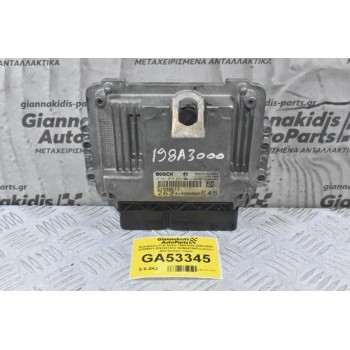 Εγκέφαλος Fiat Doblo 198A3000 2008-2020 51899611 0281017012 1039S47085 (Lancia / Alfa Romeo / Opel)