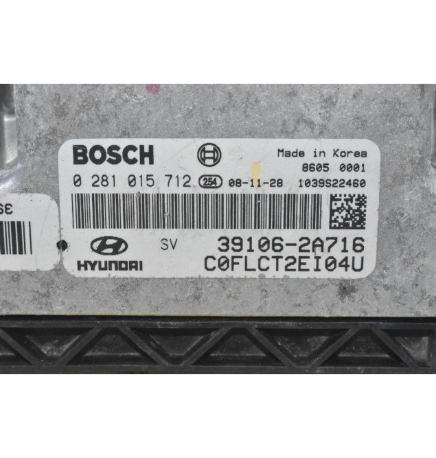 Εγκέφαλος Hyundai i30 1.6 CRDI 2005-2020 39106-2A716 0281015712 1039S22460