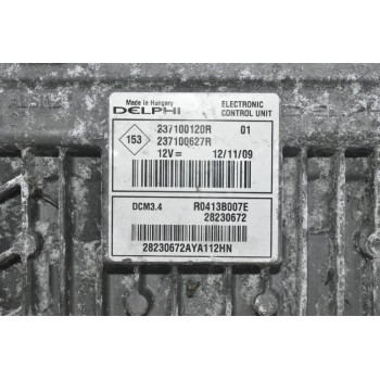 Εγκέφαλος Renault Megane / Fluence 2008-2016 237100120R 237100627R 28230672