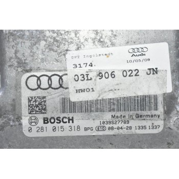 Εγκέφαλος Audi A4 2005-2015 03L906022JN 0281015318 1039S27789