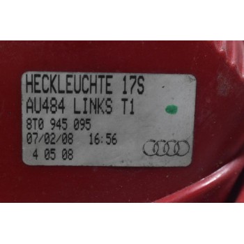 Φανάρι Πίσω Αριστερά Audi A5 / S5 2006-2015 8T0945095 (Γνήσιο)