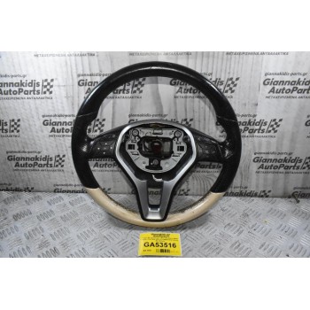 Τιμόνι Με Χειριστήρια Mercedes-Benz W204 S204 C204 2009-2020 A2184608218 (Γνήσιο) (Με Φθόρα)