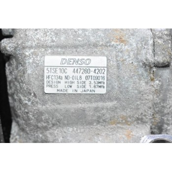 Κομπρεσέρ Aircondition Toyota Auris / Yaris 1NR 1.3 2008-2015 DENSO 447260-4202 5TSE10C