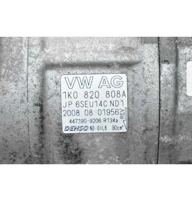 Κομπρεσέρ Aircondition - A/C Volkswagen Golf / Jetta / Passat 1.8 TSI CDA 2005-2012 (Seat Leon - Audi A3 A4 TT Q3 - Skoda Octavia) 1K0820808A 447150-9206