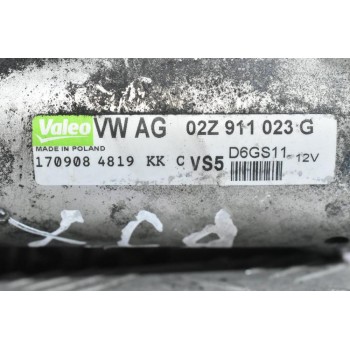 Μίζα Volkswagen Polo / Seat Ibiza 1.8T 150PS 20vt BJX (JDB) 2000-2010 02Z911023G